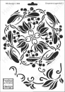 Schablone-Stencil A4 049-1482 Ornament Jugendstil 2